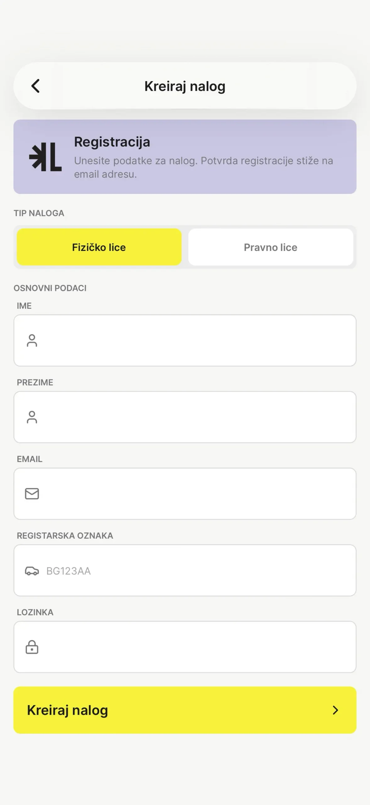 Mapa i izbor parking mesta